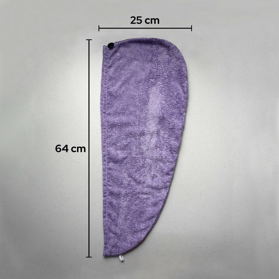 Indah Jaya Chalmer Handuk Kepala Pengering Rambut