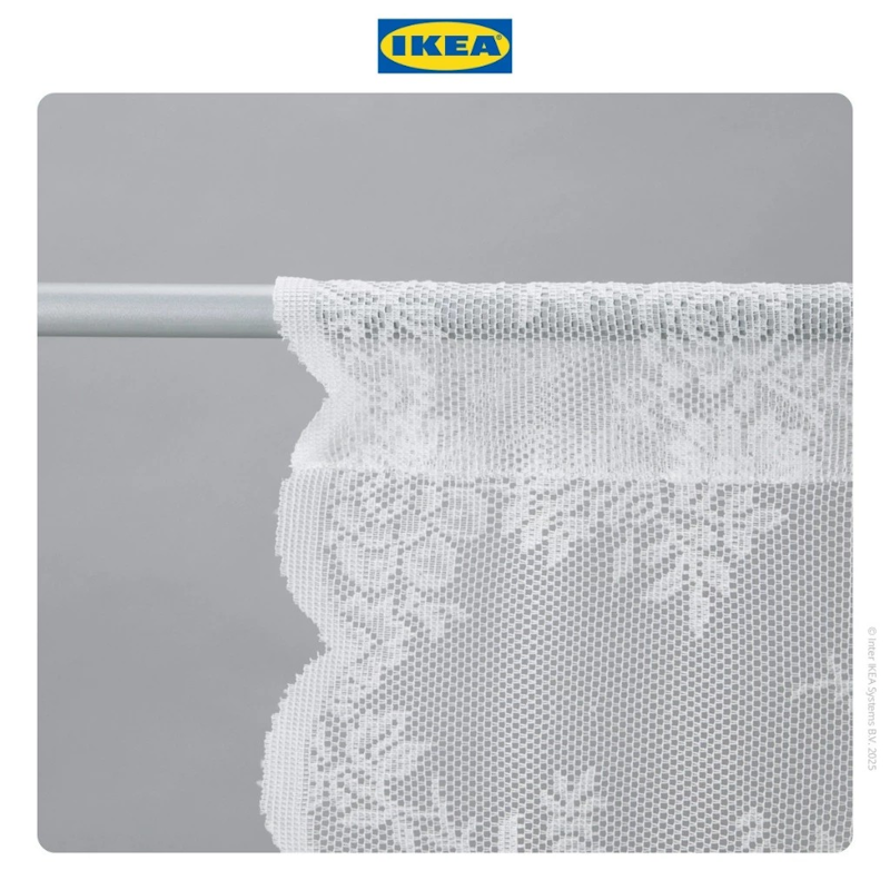 IKEA ALVINE Vitrase Putih Pudar 4