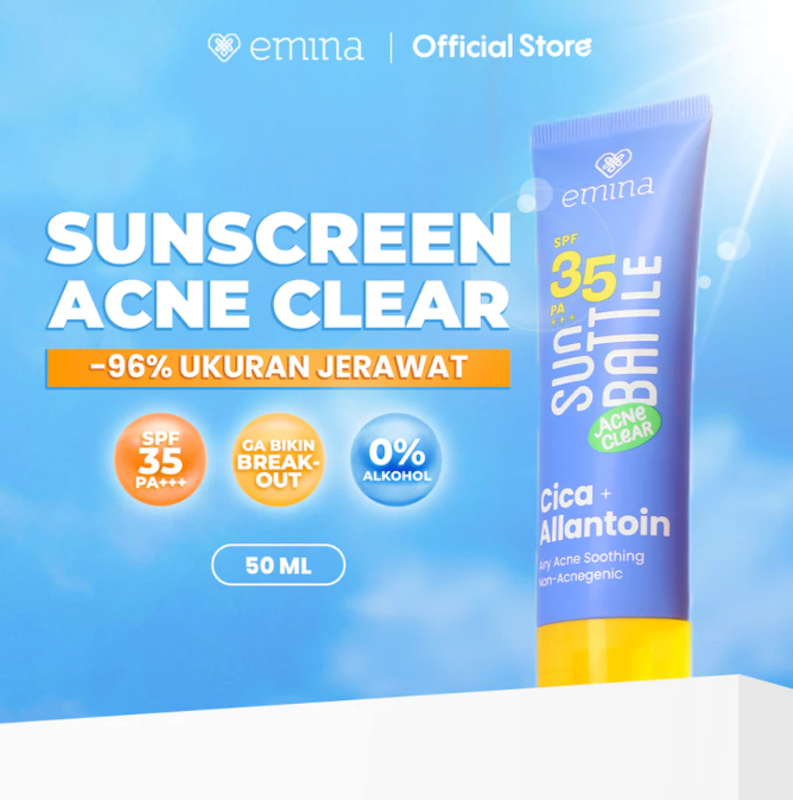Sun Battle Acne Clear SPF 35 PA+++ 2