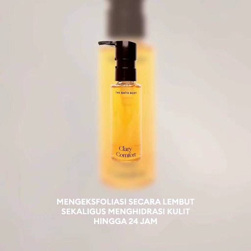 THE BATH BOX® Clary Comfort Gentle Exfoliating Facial Wash