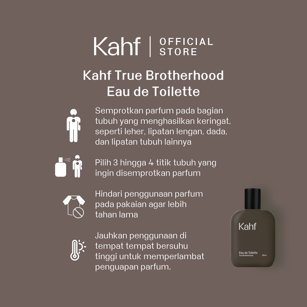 Paragon Technology and Innovation Kahf True Brotherhood Eau de Toilette