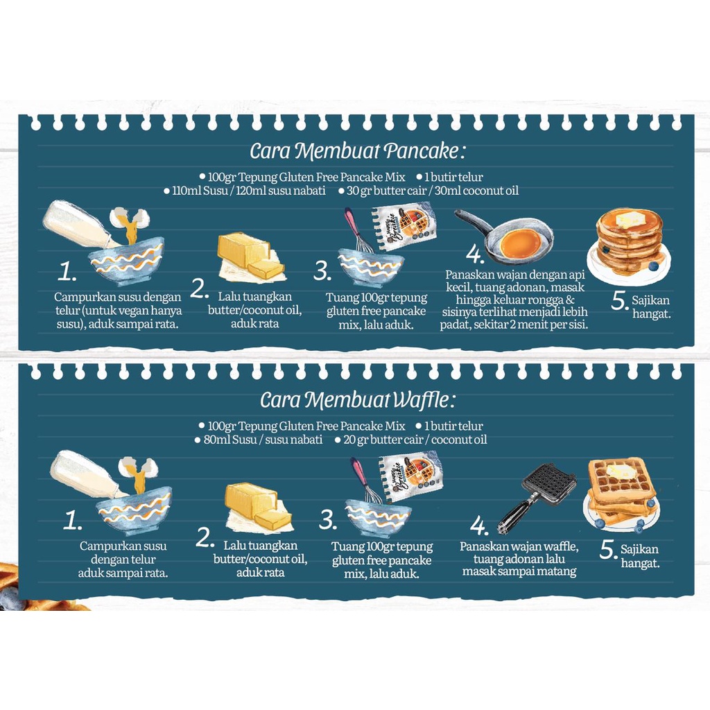 Nourish Kitchen Happy Breakie Gluten Free Pancake & Waffle Mix