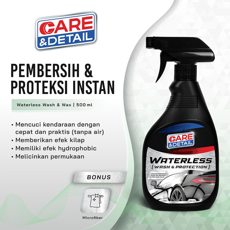 Care & Detail Waterless Wash 500 ml 5