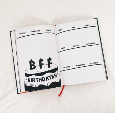 Fill The Blankspace Friendship Journal