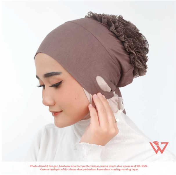  Hauwa Ciput Cepol Daleman Hijab Instan Kaos