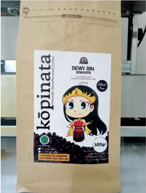 Kopinata Naturally Decaffeinated Robusta Dewi Sri