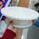 Meja Putar Hias Kue Bergelombang 1