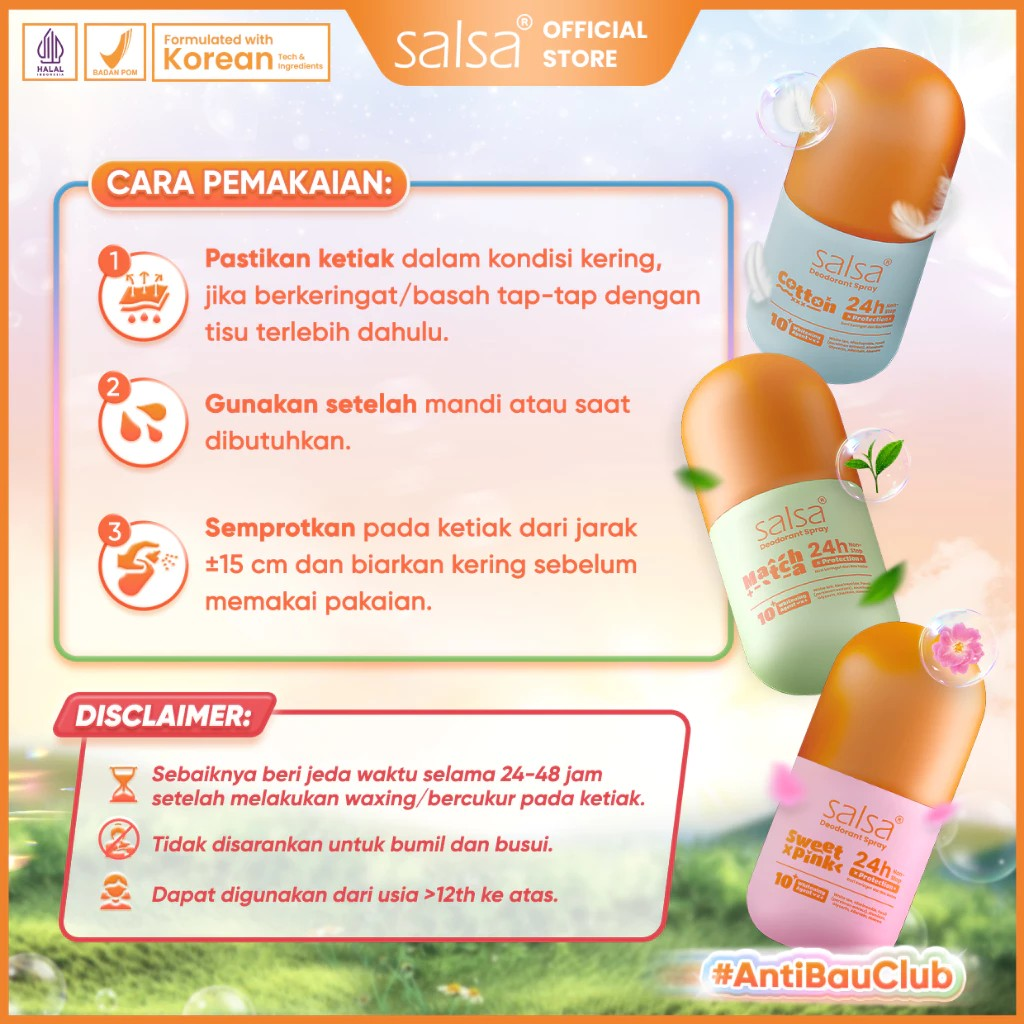 Alfa Viktori Familia SALSA Deodorant Spray