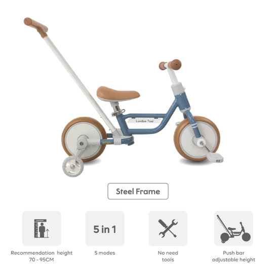 Jefferys Indonesia London Taxi 5 in 1 Kids Bike