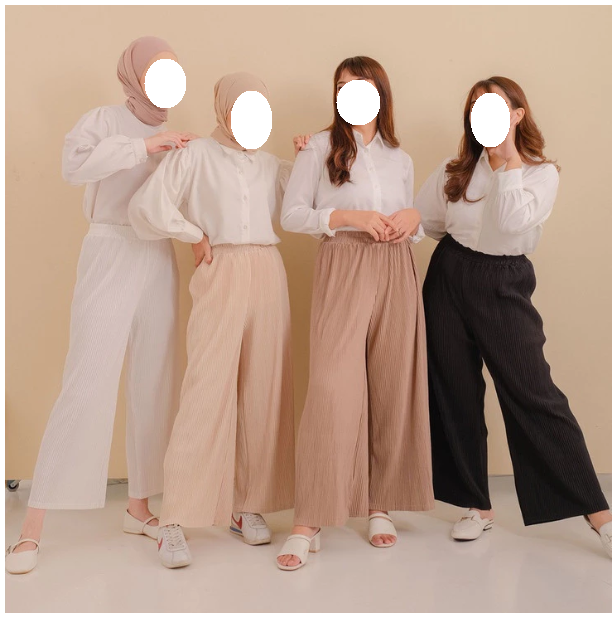 Mei Indithya Talenta Mayoutfit Mini Pleated Cullote