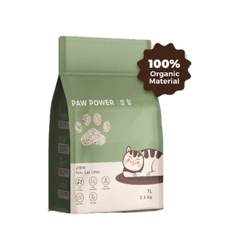 PAW POWER Tofu Cat Litter Original 7 liter 1