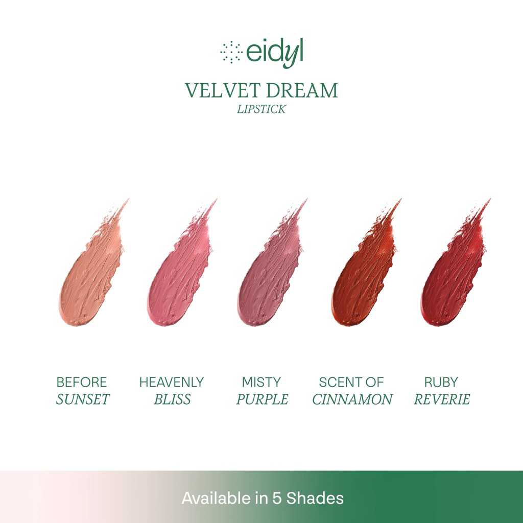 Eidyl Natura Indonesia Citra Ayuningtyas Eidyl Velvet Dream Lipstick Before Sunset