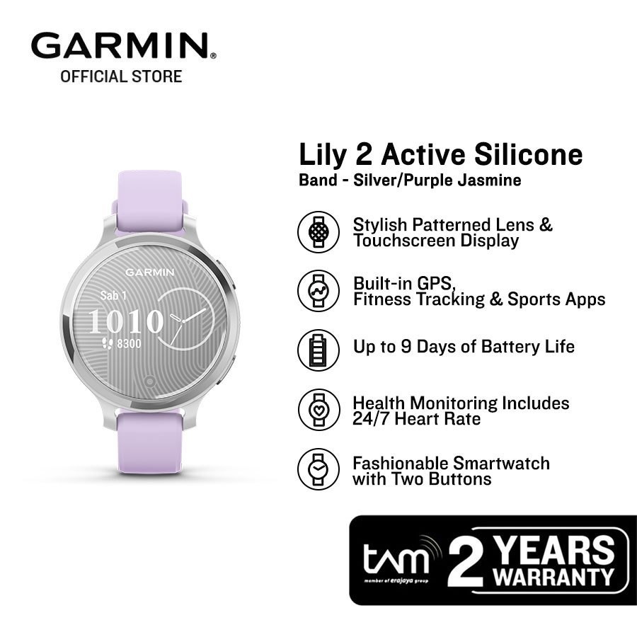 Garmin International Garmin Lily 2 Silicone Band