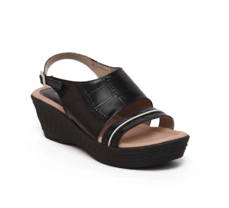 Buccheri Luna Wedges Woman Black 2