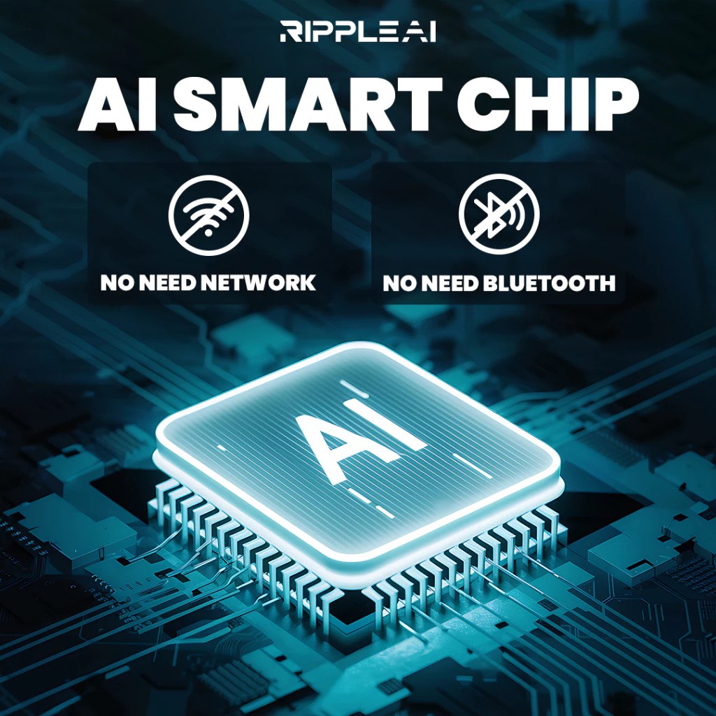 Ripple Digital Indonesia Rippods AI Hello Nuki 2 Smart Voice Alarm Clock