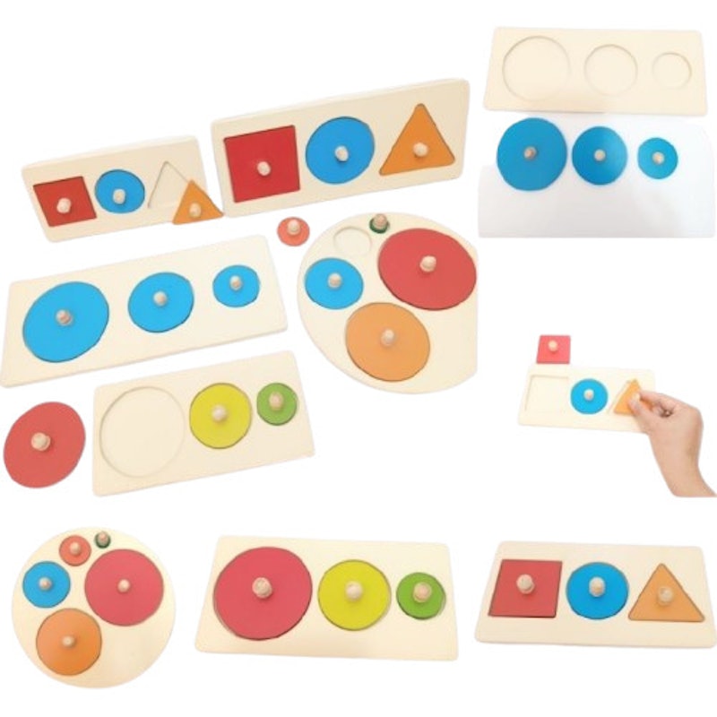 Omochatoys Puzzle Knop 4