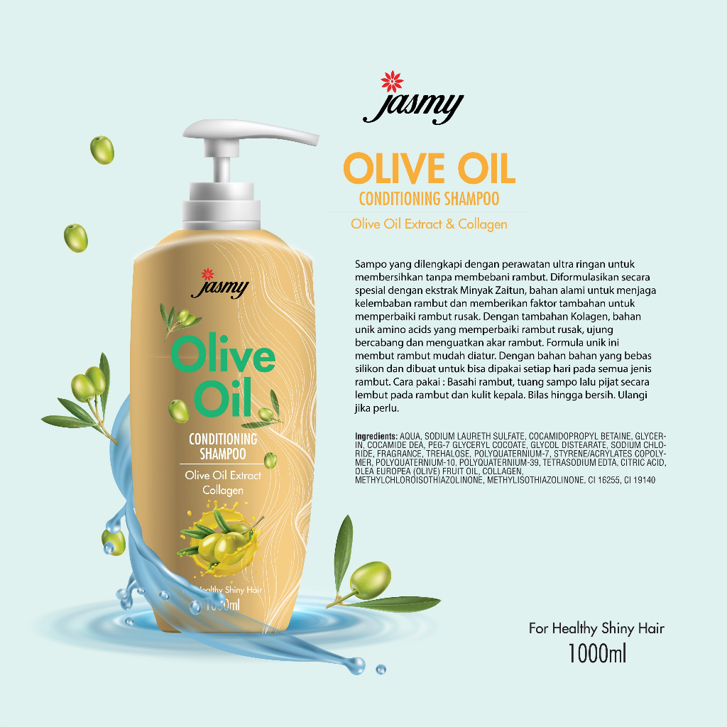 VISTA LAB SDN. BHD. Jasmy Olive Oil with Collagen Conditioning Shampoo