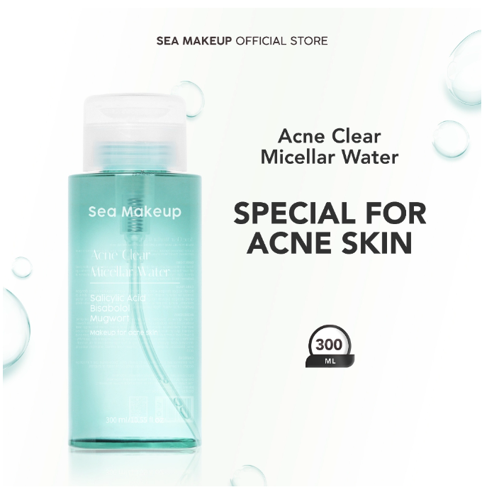 Sea Beauty Indonesia Sea Makeup Acne Clear Micellar Water