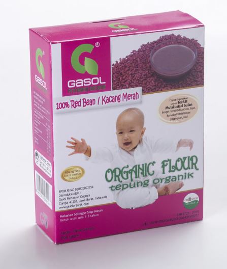 Gasol Organik Tepung Kacang Merah