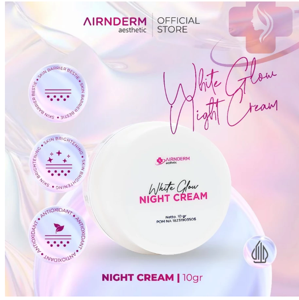 Airin Group Indonesia Airnderm Aesthetic White Glow Night Cream