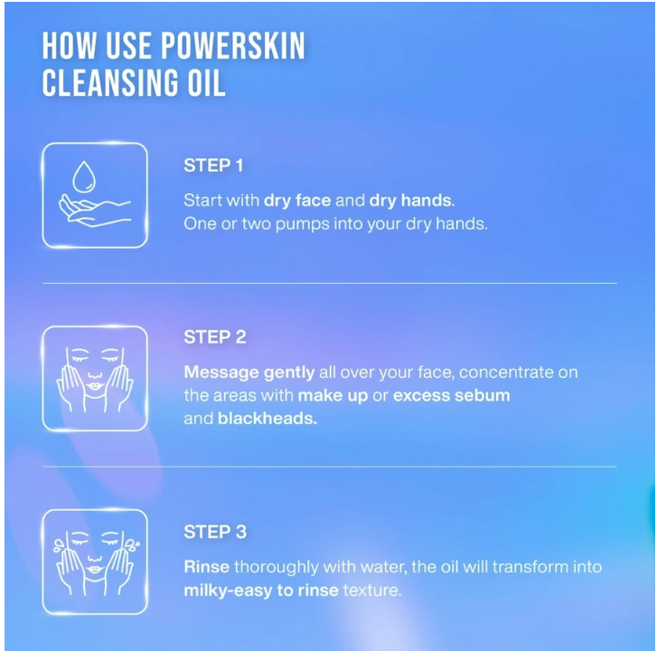 Powerskin Ultra Deep Cleansing Oil 5