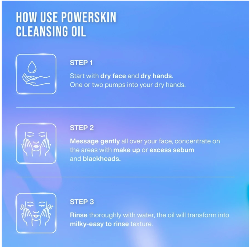 Powerskin Ultra Deep Cleansing Oil 5