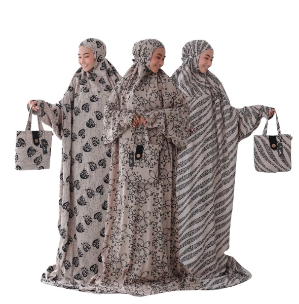 NurHD Mukena Terusan Hadramaut Syari Milo 2