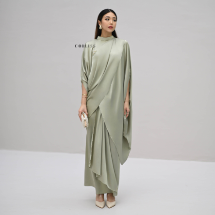 Corliss Godiva Kaftan Set Corliss Raya Collection