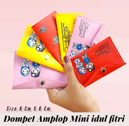  Amplop Dompet Lebaran Mini Set 12 pcs