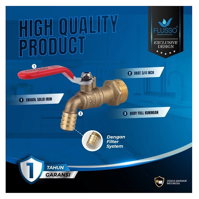 Flusso Kran Air Tembok Kuningan 2