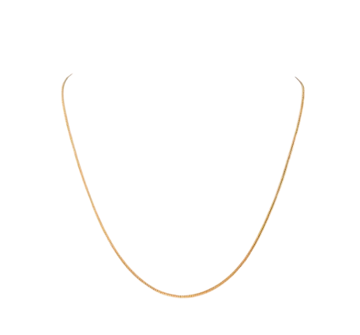 Semar Nusantara Kalung Emas Hollow Classic Chain Gold 17K