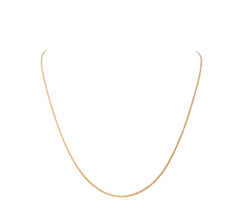 Semar Nusantara Kalung Emas Hollow Classic Chain Gold 17K 1