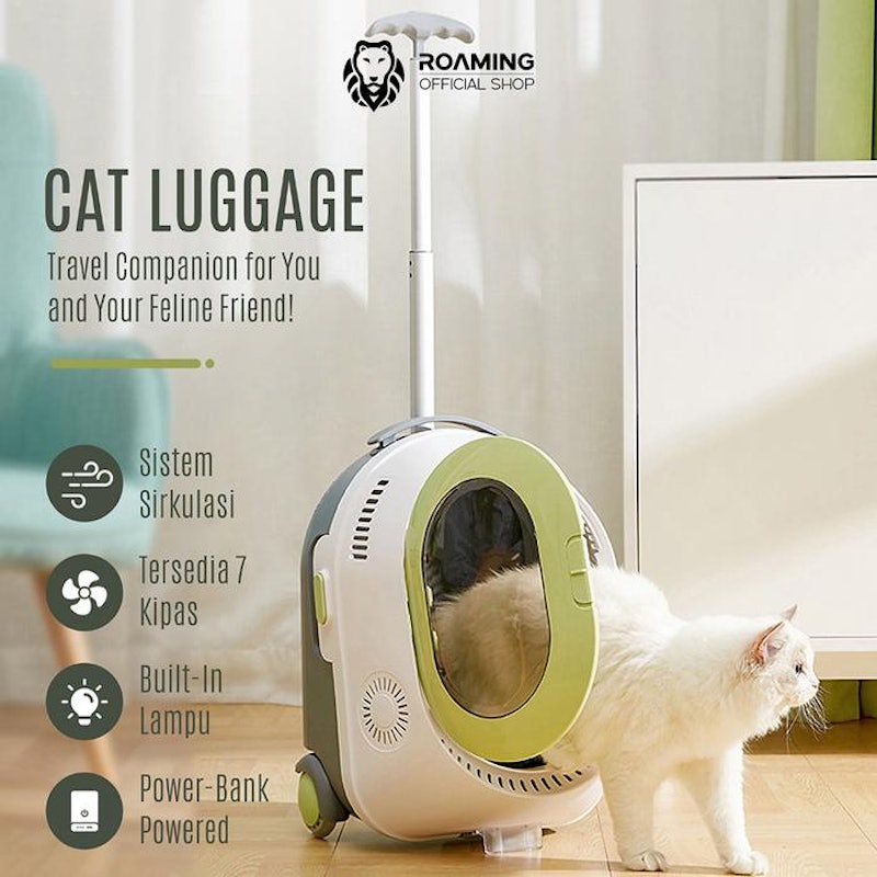 Roaming Cat Luggage 5