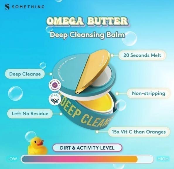 Royal Pesona Indonesia SOMETHINC Omega Butter Deep Cleansing Balm