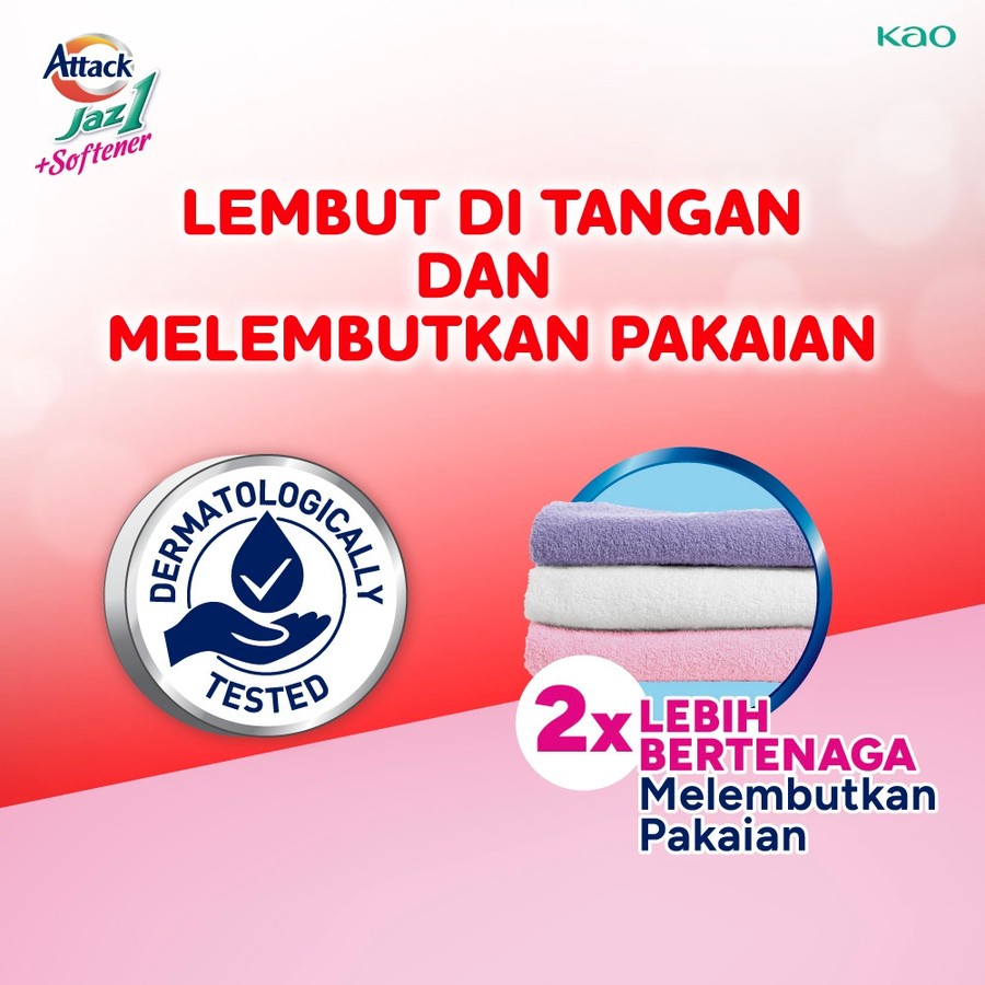 Jaz1 Rose Berry - Deterjen Bubuk + Softener 4