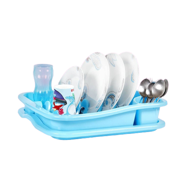 Cahaya Perdana Plastics Lion Star Misty Dish Rack with Tray A-26