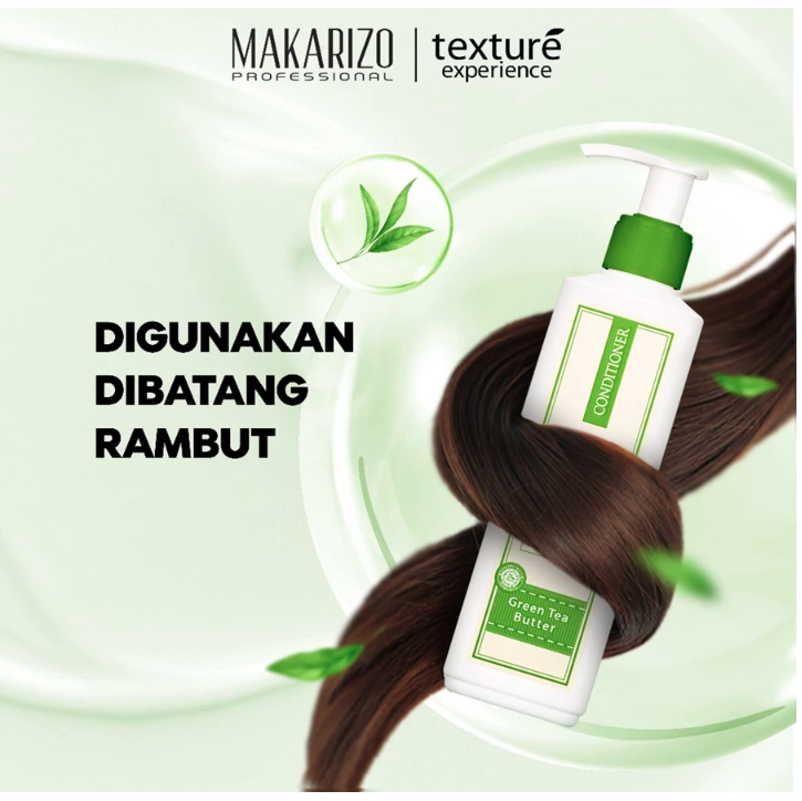 Makarizo Professional  Texture Experience Conditioner Green Tea Butter 