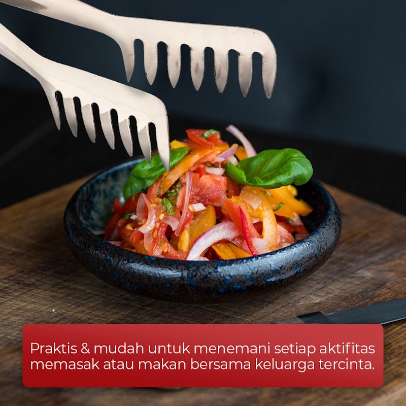 Kitchenware Penjepit Makanan 9.5" 4