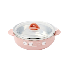 SugarBaby Stainless Steel Children Bowl with Lid