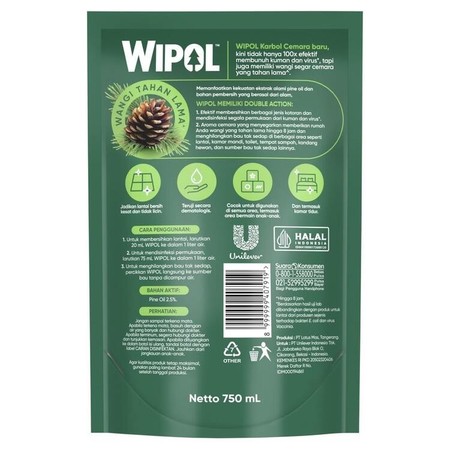 Unilever Indonesia Wipol Karbol Cemara