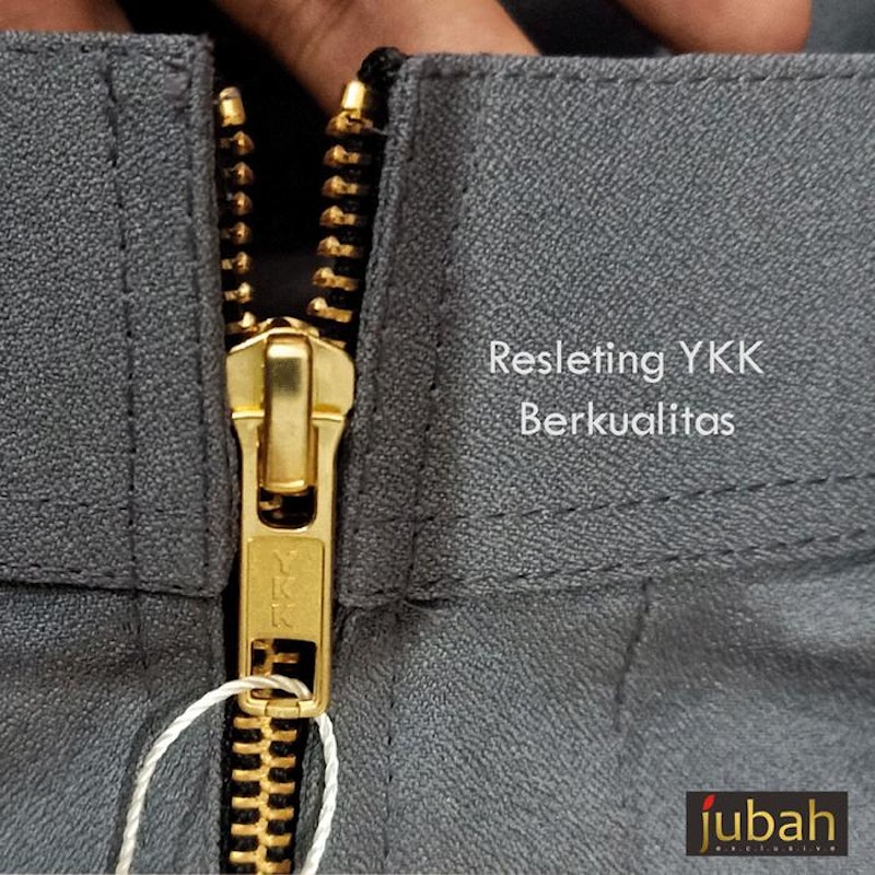 DeJubah Jubah Zipper Anak 4