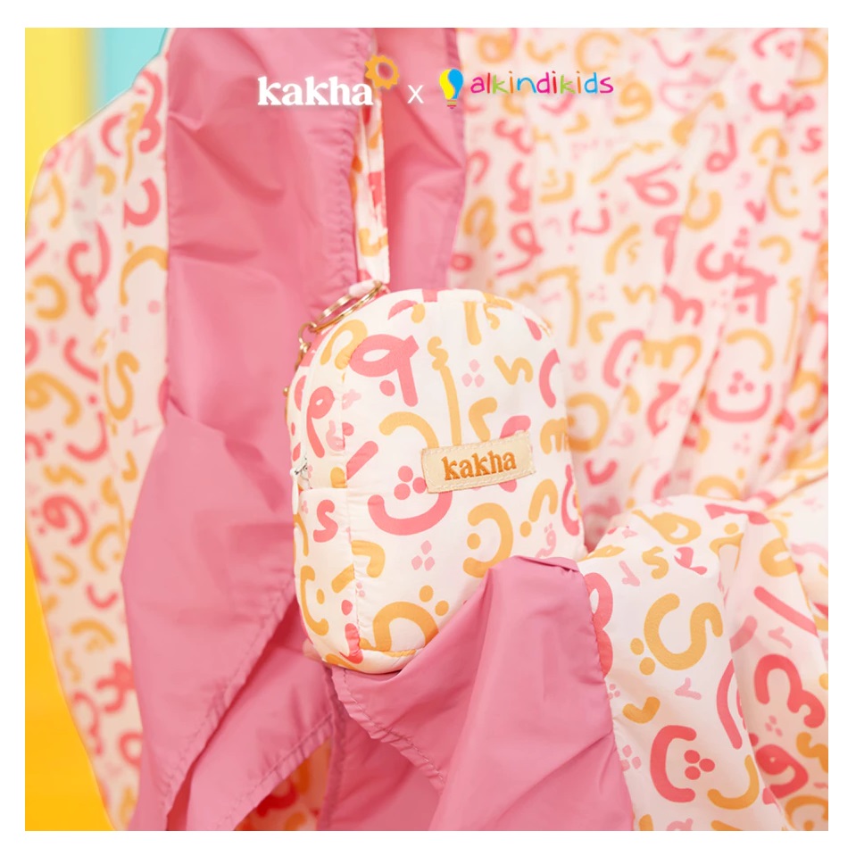 Kakha x Alkindikids Mukena Anak Hijaiyah Series