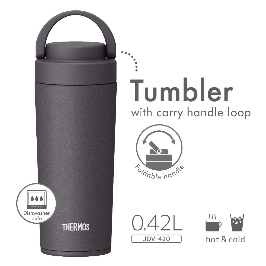 Thermos LLC Thermos Vacuum Insulated Mobile Tumbler 420ml JOV-420