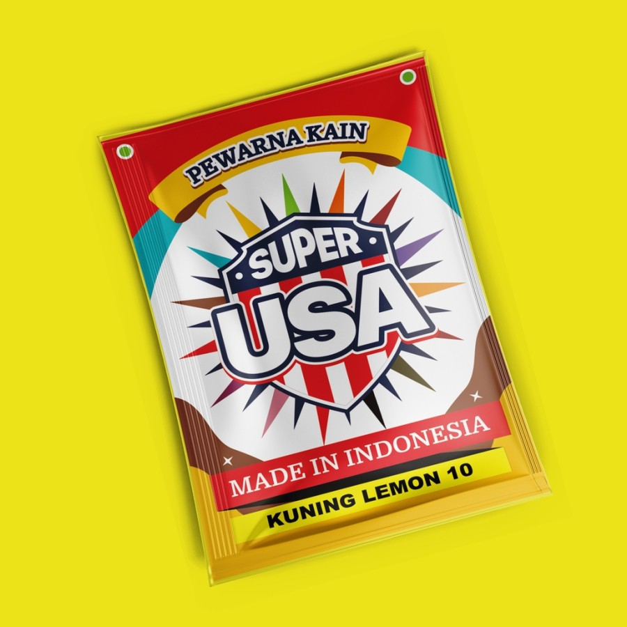  Super USA Pewarna Kain