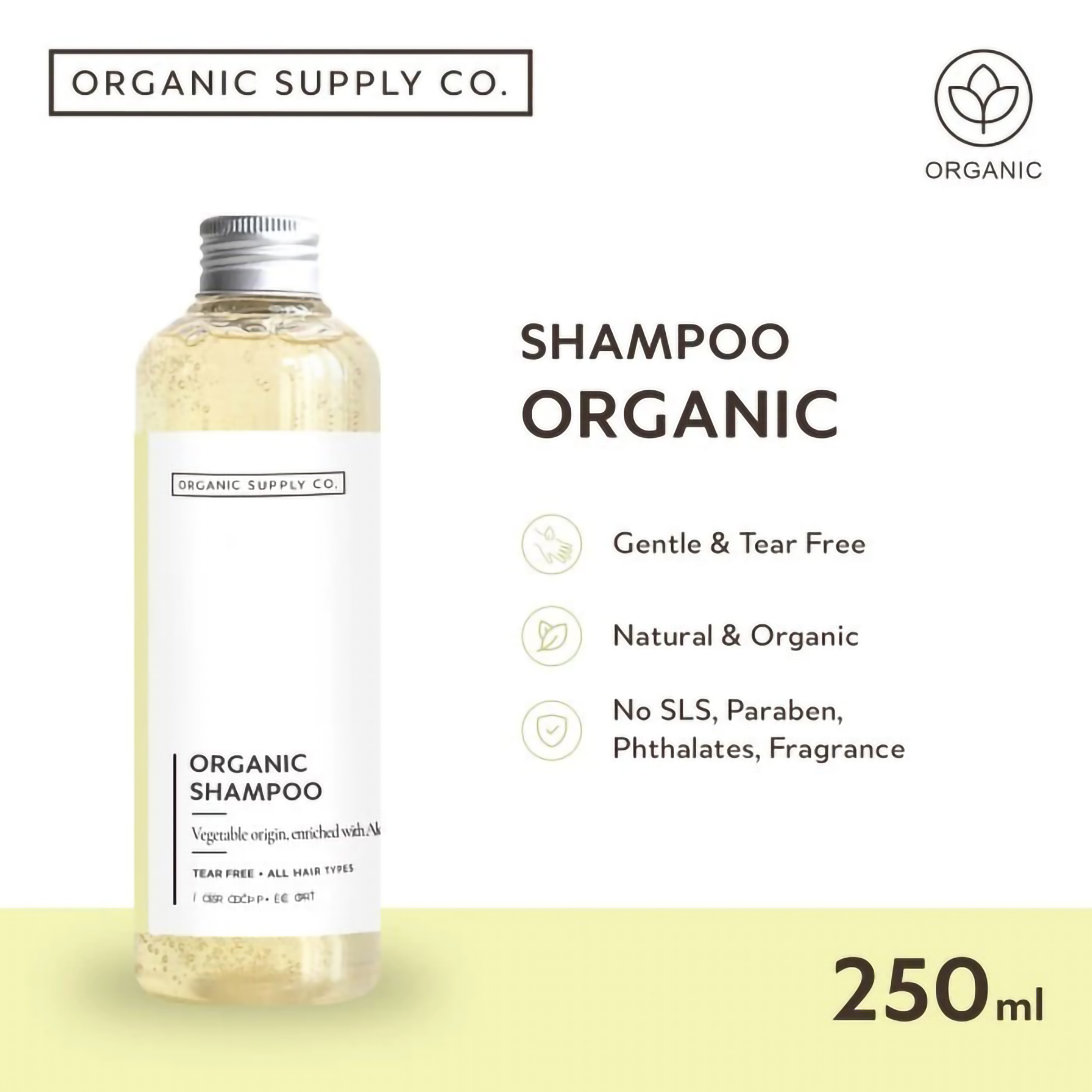 Organika Soukya Copia ORGANIC SUPPLY CO. Organic Shampoo