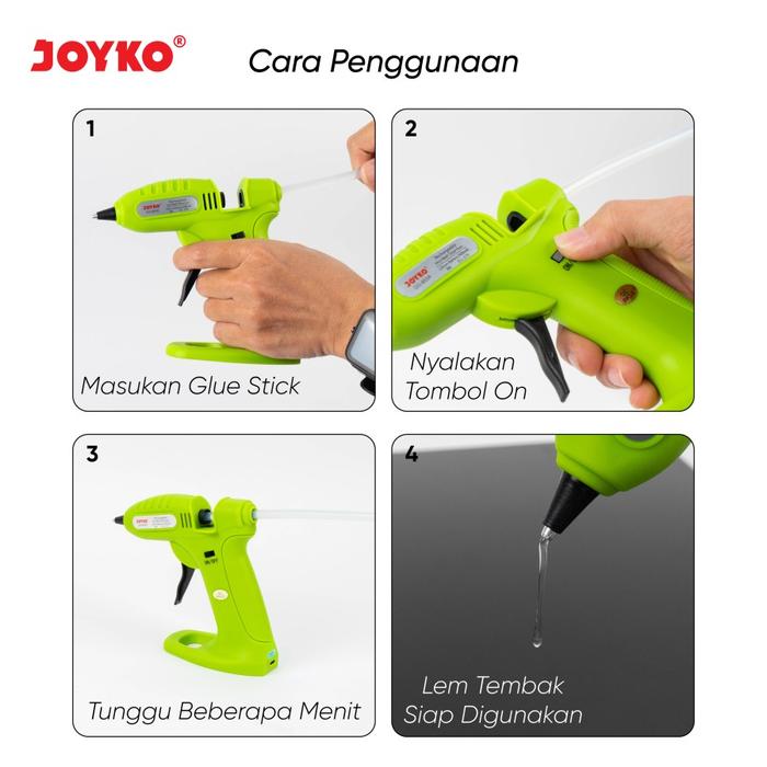 Rechargeable Hot Melt Glue Gun 4