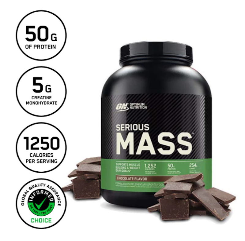 Optimum Nutrition Serious Mass Chocolate 2