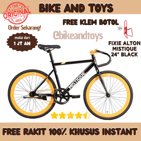 Roda Maju Bahagia Element Sepeda Fixie Alton FX Mistique 