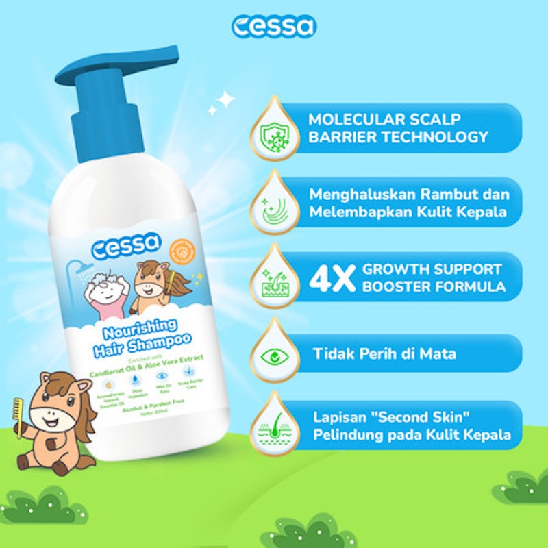Cessa Nourishing Hair Shampoo 2