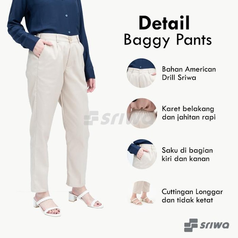 SRIWA Baggy Pants Wanita CP14